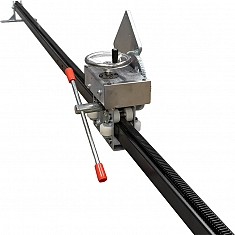 Каретка ручной механической направляющей шины для кольцерезов Diamaster 2400 мм Каретка ручной механической направляющей шины для кольцерезов Diamaster 2400 мм