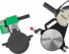 Нагреватель и торцеватель механического стыкового сварочного аппарата для пнд труб Gas Fusion Red-160T2 Нагреватель и торцеватель механического стыкового сварочного аппарата для пнд труб Gas Fusion Red-160T2