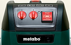 Панель управления универсального строительного пылесоса Metabo ASR 35 M ACP