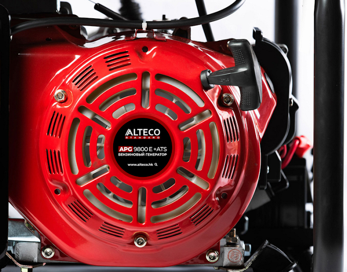 Alteco APG 9800 E + ATS бензиновый генератор ракурс 9