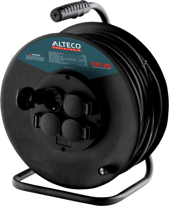 Удлинитель на катушке Alteco CR-25